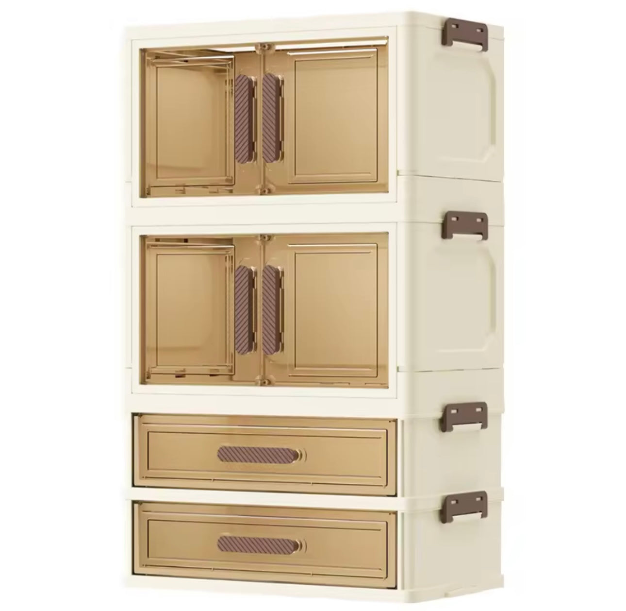 4- Tier Large Capacity Cosmetic Organizer,Makeup Storage Box