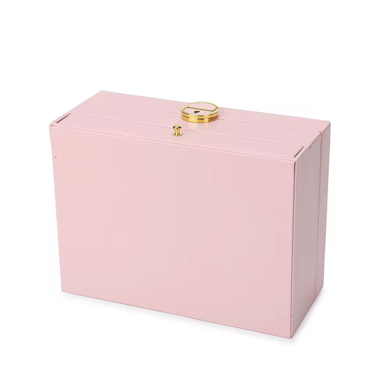 Two-Tier Jewelry Box with Drawer, Large Capacity for Storing and Displaying Earrings, Rings, Necklaces, Beaded Accessories