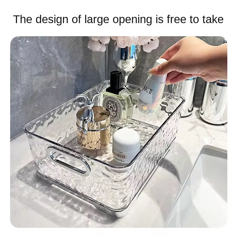 Luxury Transparent Bathroom & Vanity Storage Organizer