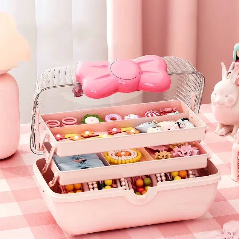 Multipurpose Makeup & Jewelry Organizer Box