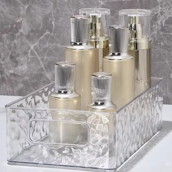 Luxury Transparent Bathroom & Vanity Storage Organizer