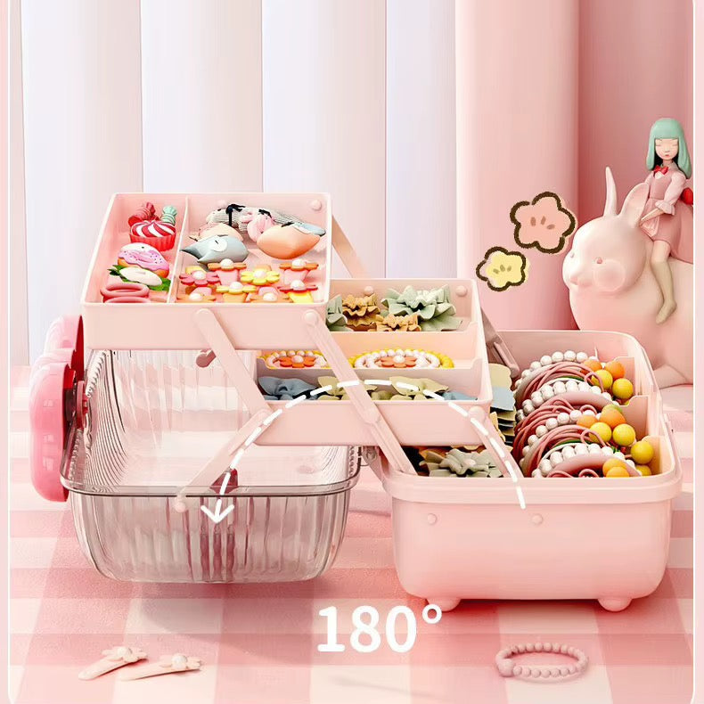 Multipurpose Makeup & Jewelry Organizer Box