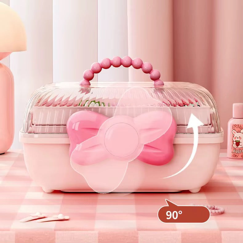 Multipurpose Makeup & Jewelry Organizer Box