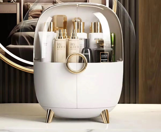 Dustproof Makeup Storage Box-Skincare Shelf , Lipstick Shelf
