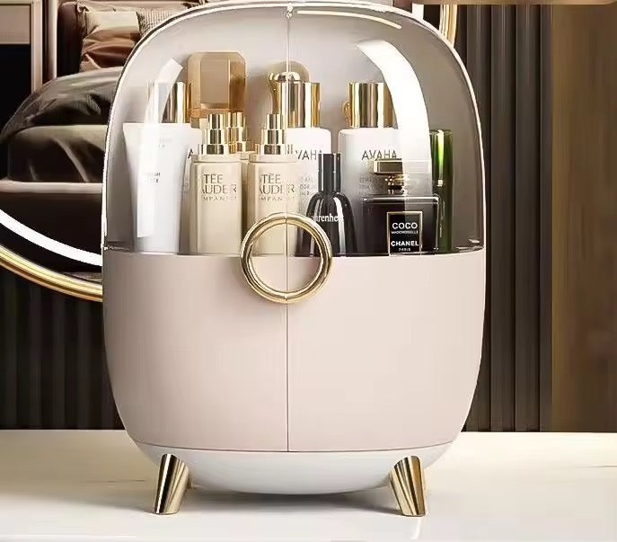 Dustproof Makeup Storage Box-Skincare Shelf , Lipstick Shelf
