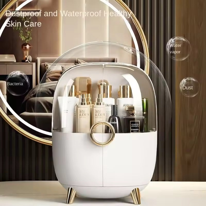 Dustproof Makeup Storage Box-Skincare Shelf , Lipstick Shelf