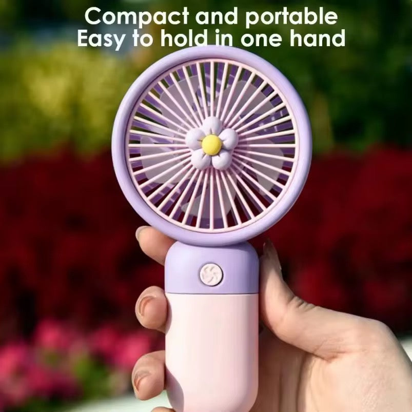Handheld Mini Fan -Portable USB Charging