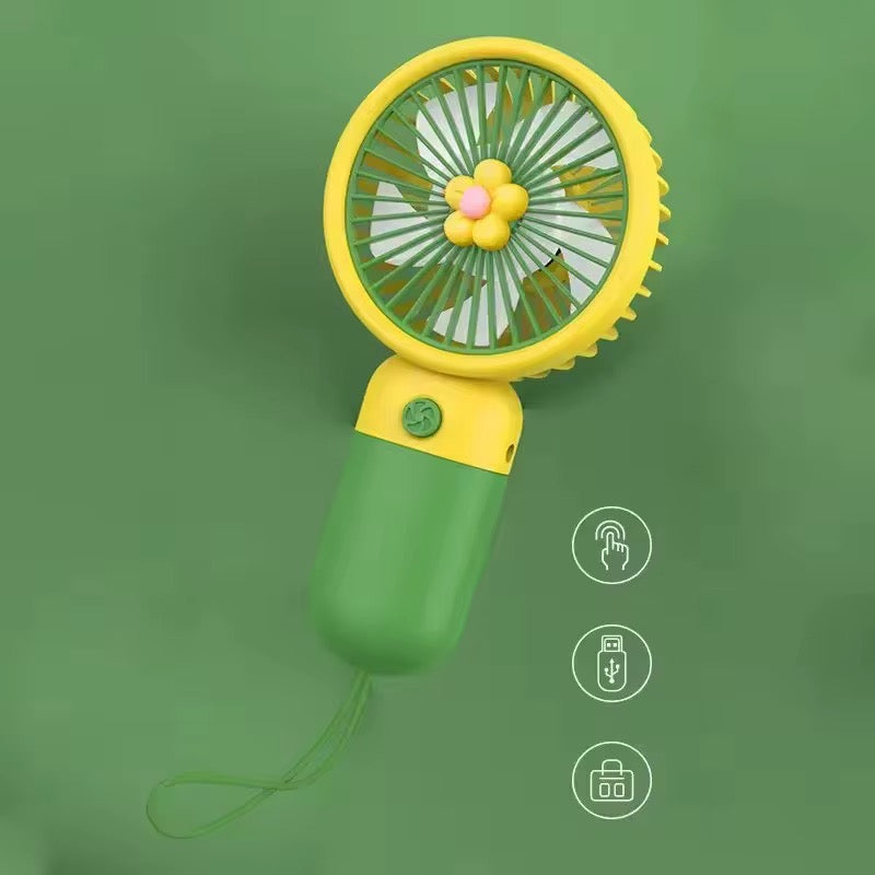Handheld Mini Fan -Portable USB Charging