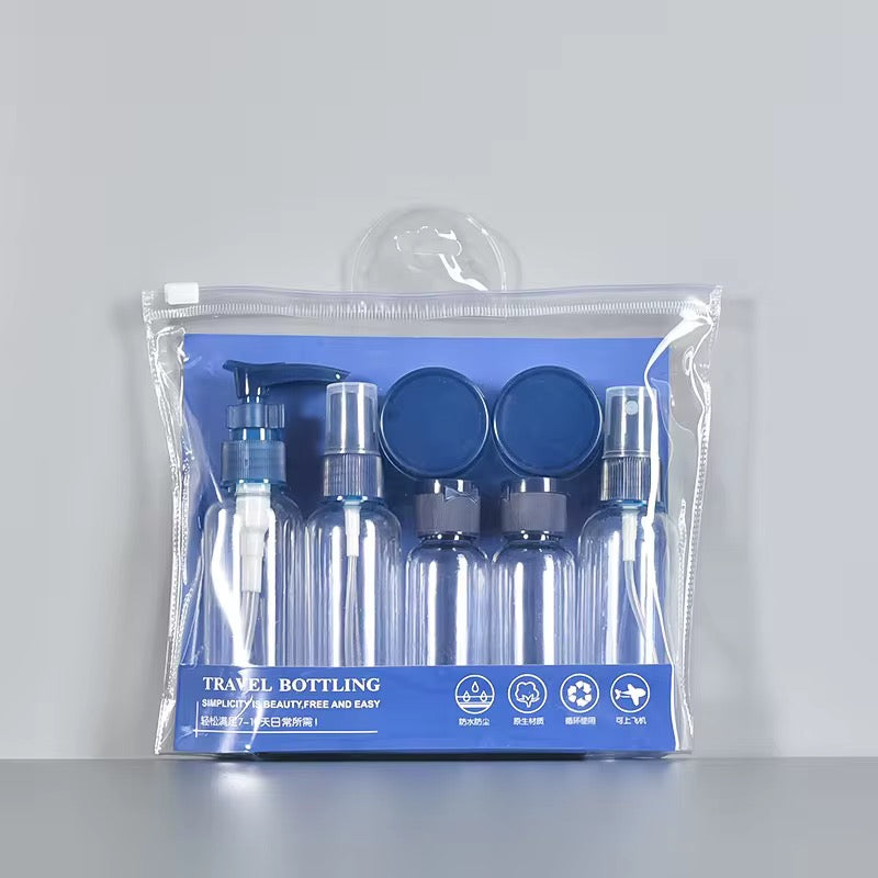 8-Pcs Travel Bottle Set