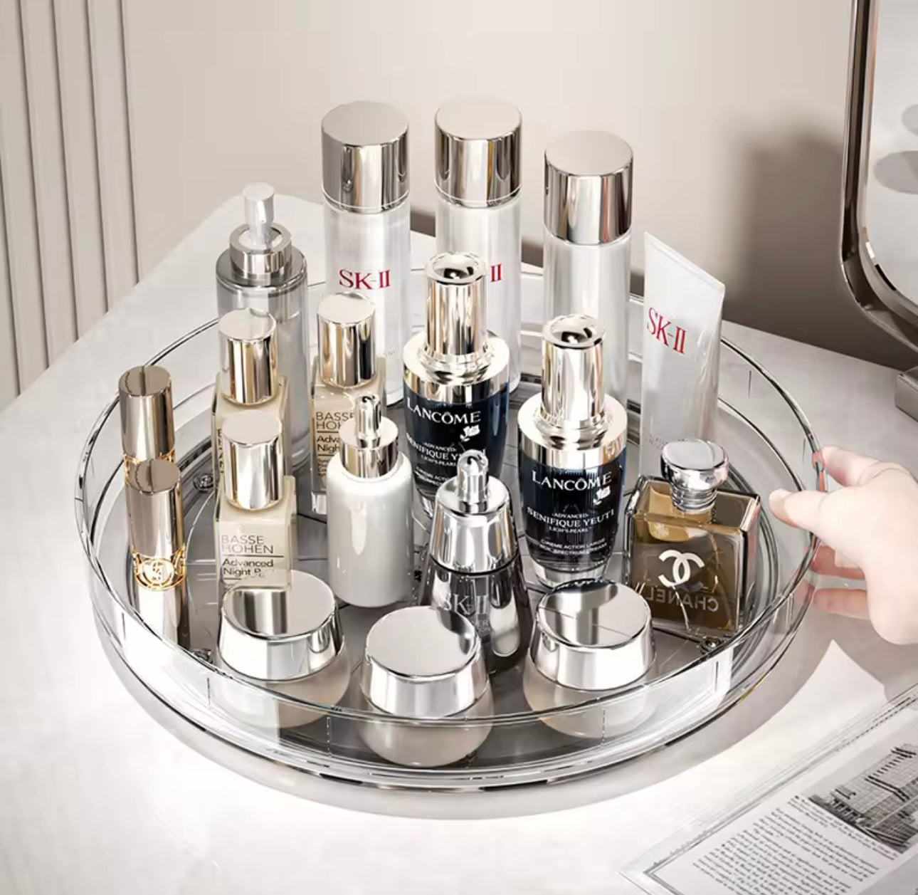 360-Rotating Perfume Organizer