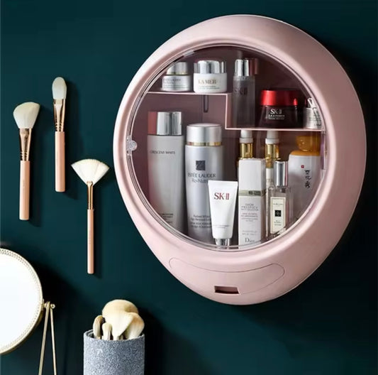 Wall Hanging Makeup Storage Box Drawer-type Bathroom Makeup Organizer