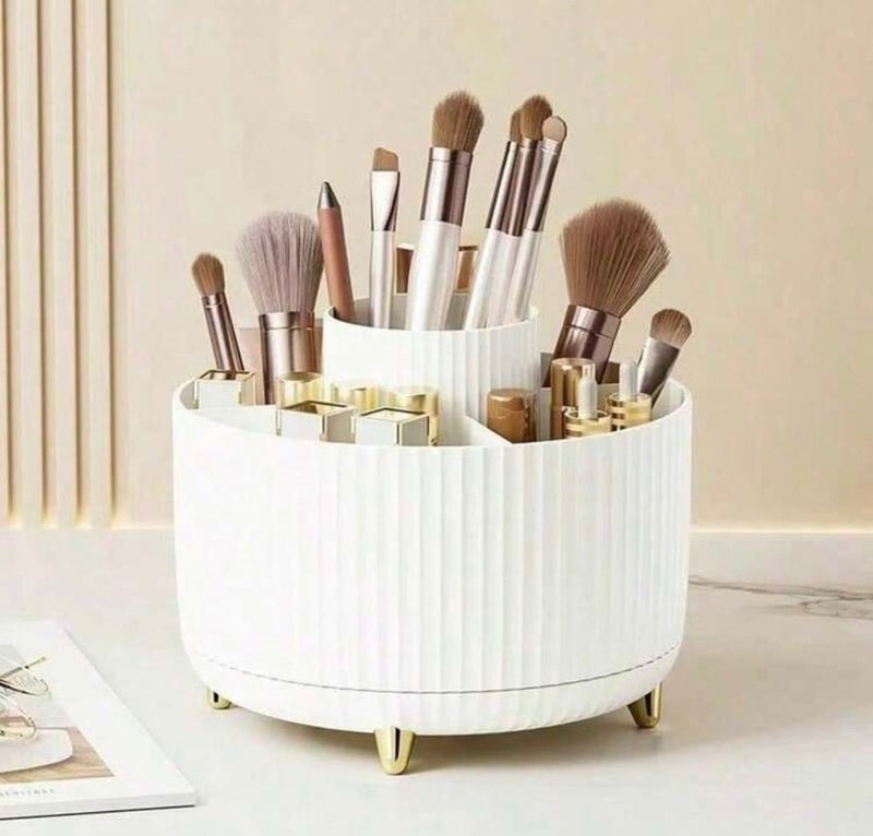360° Rotating Makeup Organizer