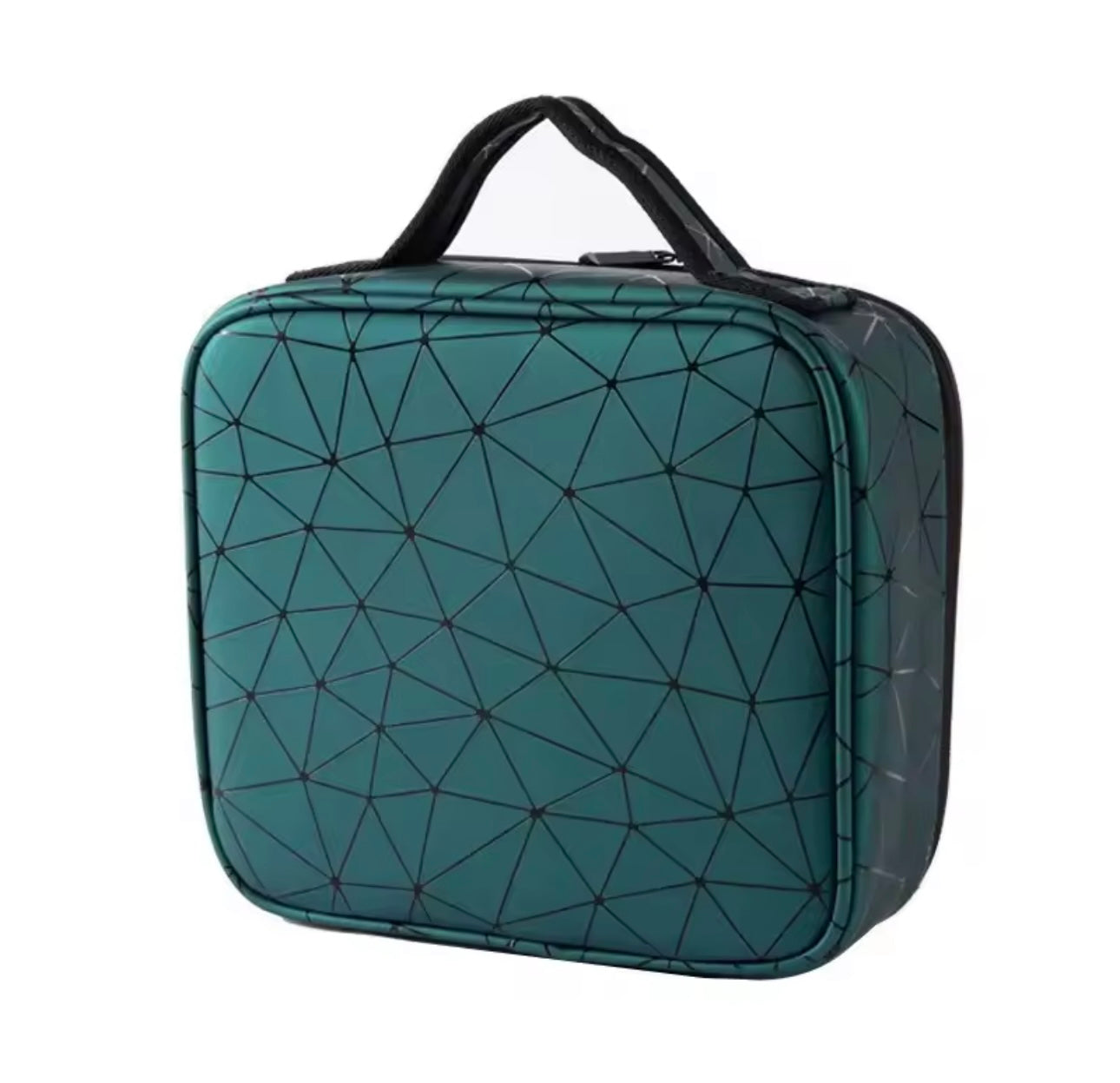 Makeup Organizer Travel case with black zipper