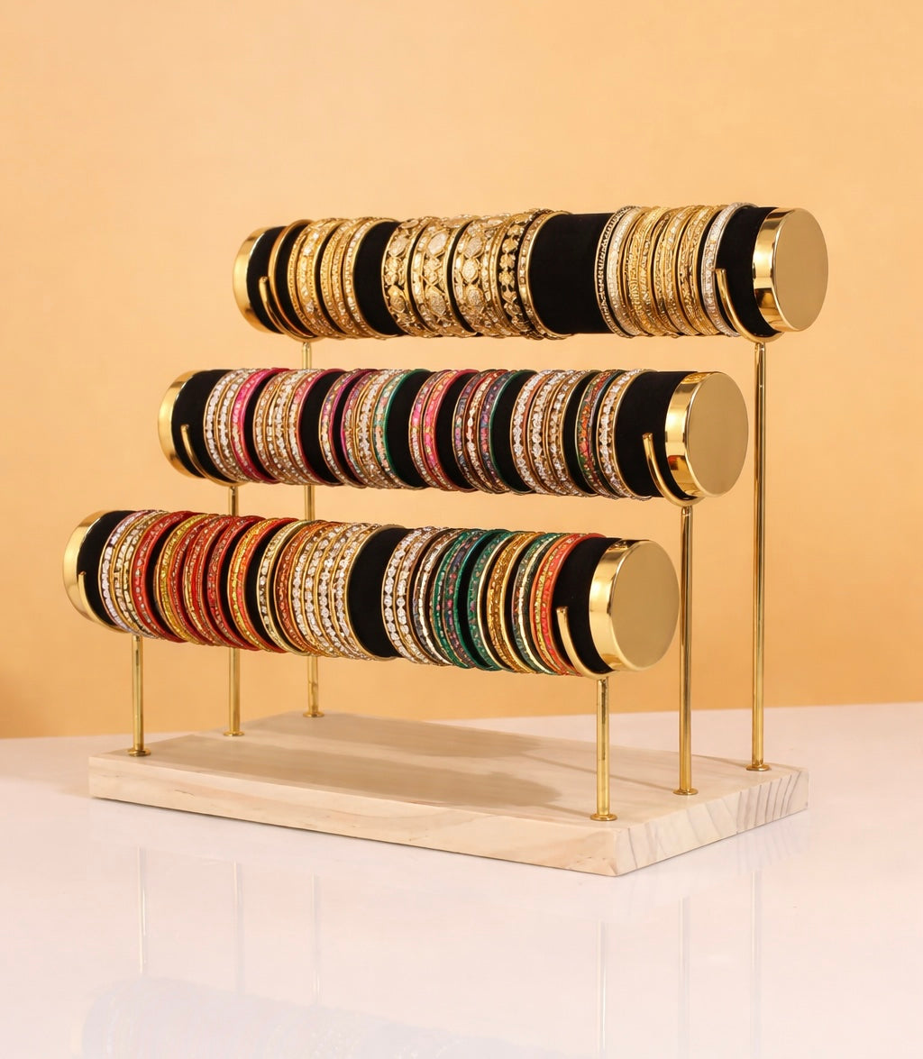 Three Layer Bangle Organizer